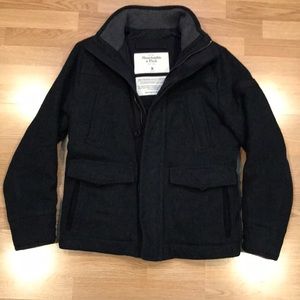 Abercrombie & Fitch Premium Wool Field Jacket
